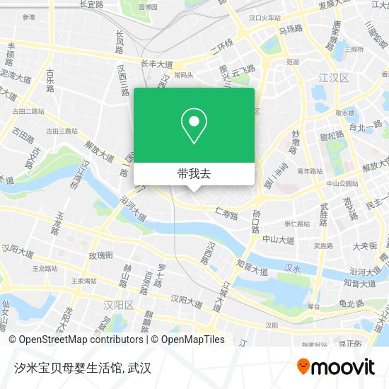 汐米宝贝母婴生活馆地图