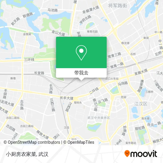 小厨房农家菜地图