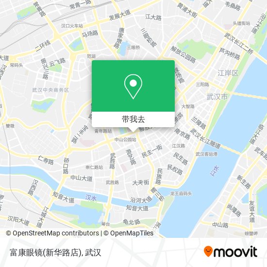 富康眼镜(新华路店)地图
