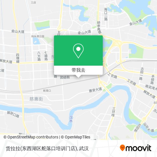 货拉拉(东西湖区舵落口培训门店)地图