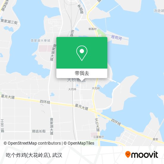 吃个炸鸡(大花岭店)地图