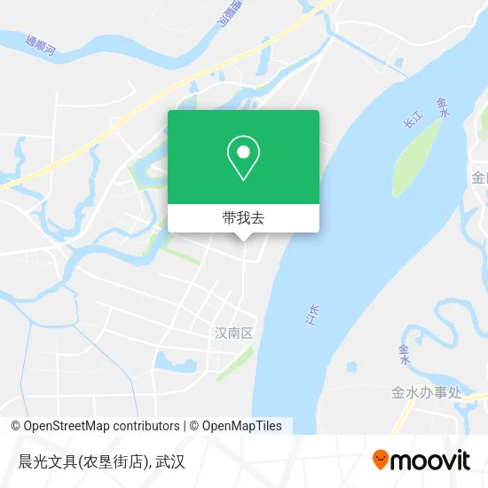 晨光文具(农垦街店)地图