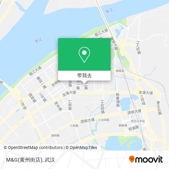 M&G(黄州街店)地图