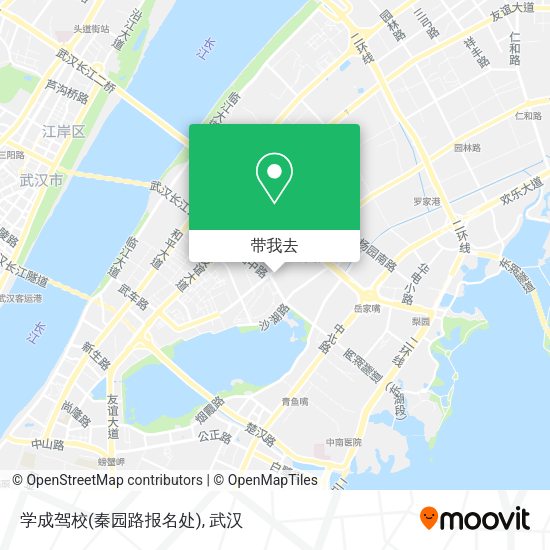 学成驾校(秦园路报名处)地图