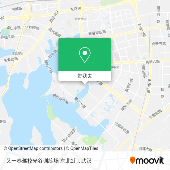 又一春驾校光谷训练场-东北2门地图