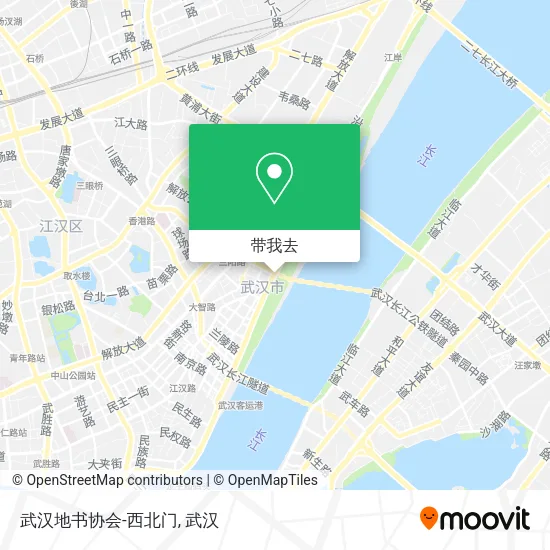 武汉地书协会-西北门地图