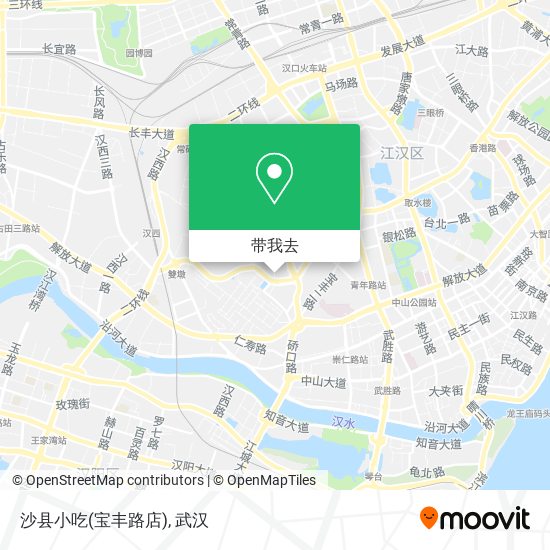 沙县小吃(宝丰路店)地图