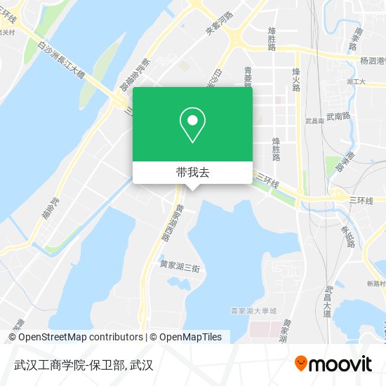 武汉工商学院-保卫部地图