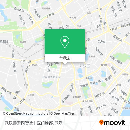 武汉善安四智堂中医门诊部地图