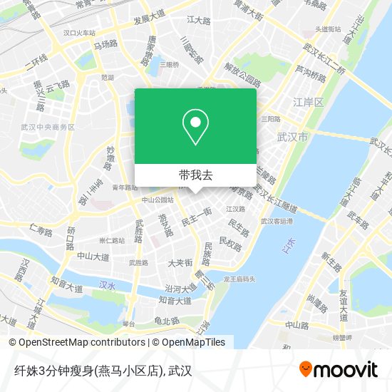 纤姝3分钟瘦身(燕马小区店)地图