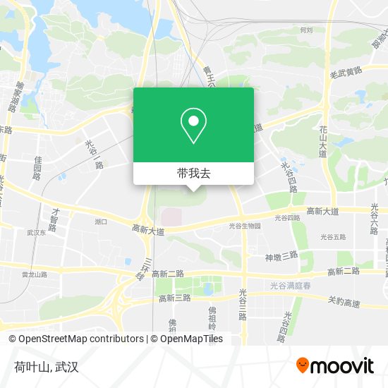 荷叶山地图