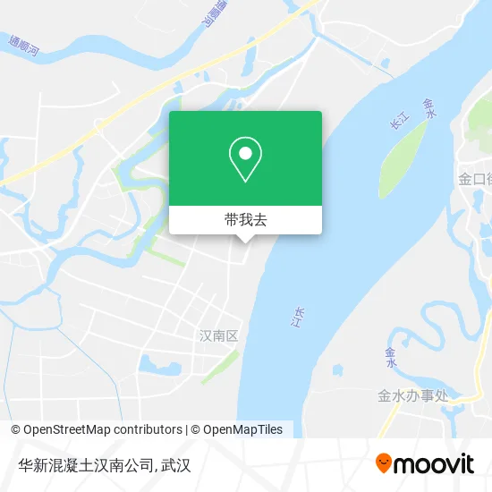 华新混凝土汉南公司地图