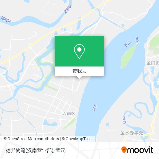 德邦物流(汉南营业部)地图