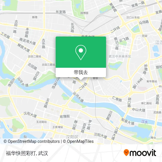 福华快照彩打地图