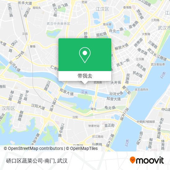 硚口区蔬菜公司-南门地图