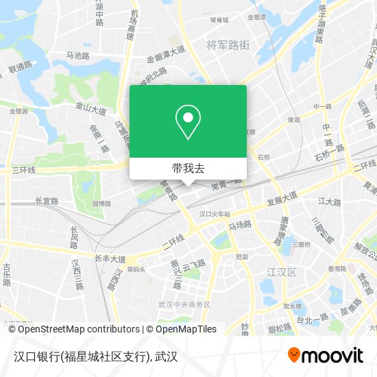 汉口银行(福星城社区支行)地图