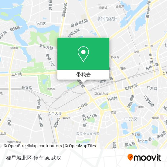 福星城北区-停车场地图