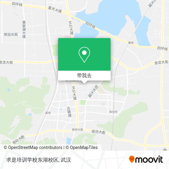 求是培训学校东湖校区地图