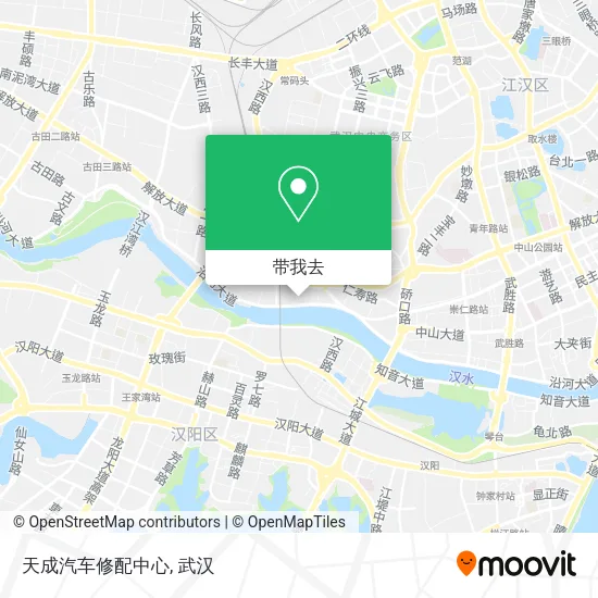 天成汽车修配中心地图