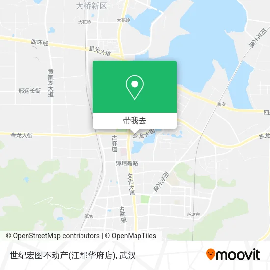 世纪宏图不动产(江郡华府店)地图