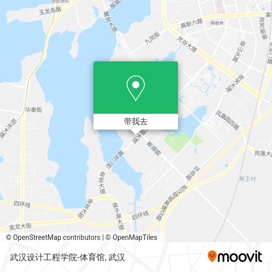 武汉设计工程学院-体育馆地图
