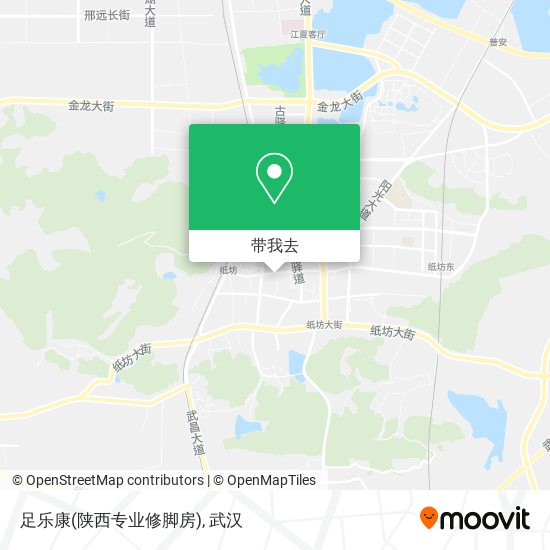 足乐康(陕西专业修脚房)地图