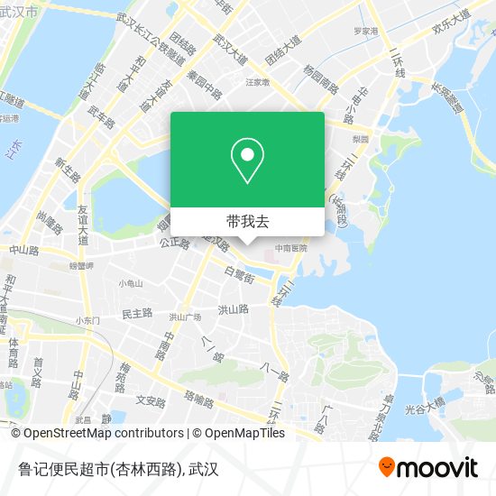 鲁记便民超市(杏林西路)地图