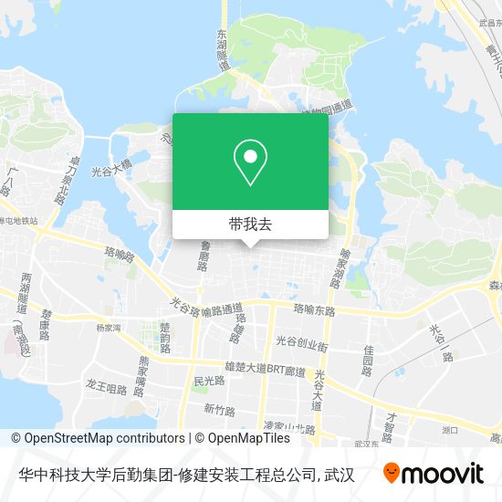 华中科技大学后勤集团-修建安装工程总公司地图