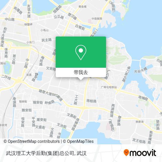 武汉理工大学后勤(集团)总公司地图