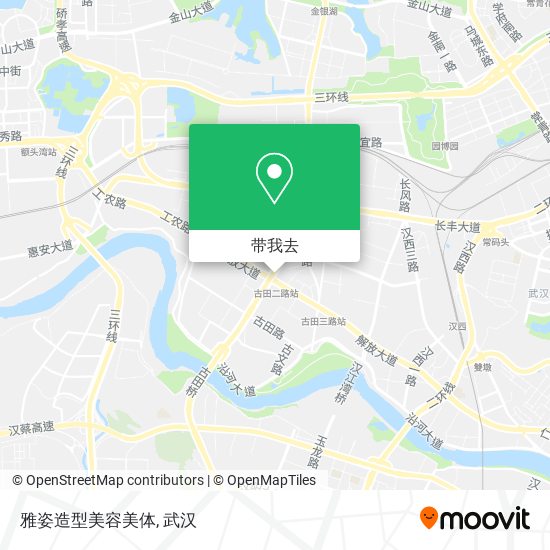 雅姿造型美容美体地图