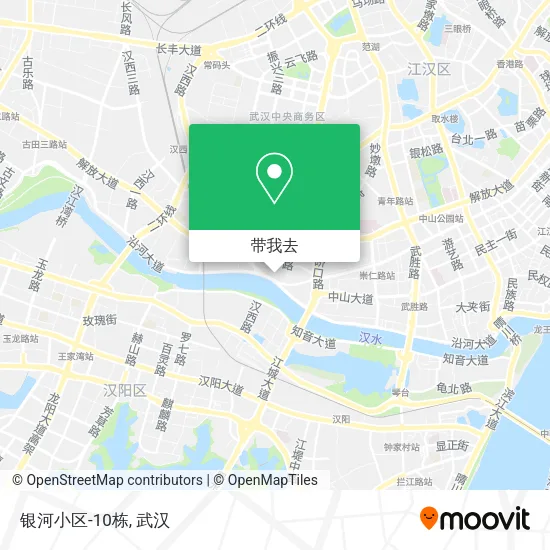 银河小区-10栋地图