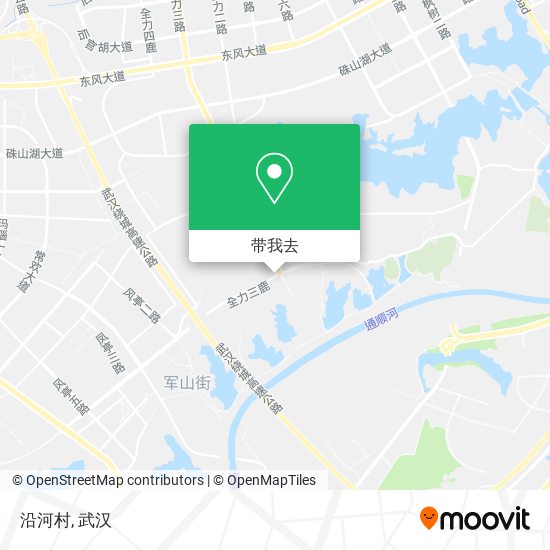 沿河村地图
