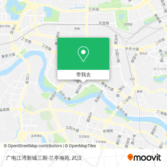 广电江湾新城三期-兰亭瀚苑地图