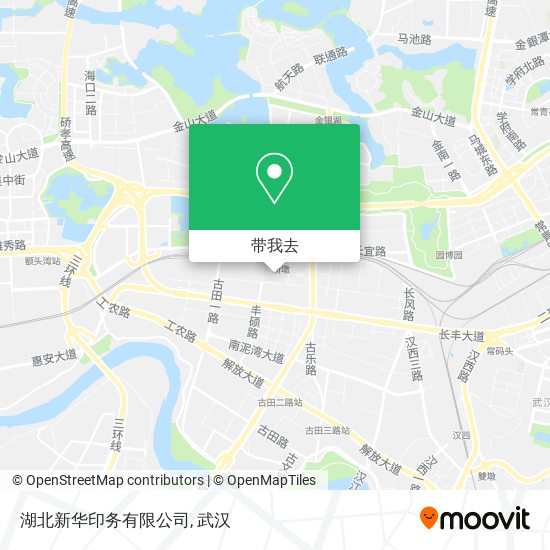 湖北新华印务有限公司地图