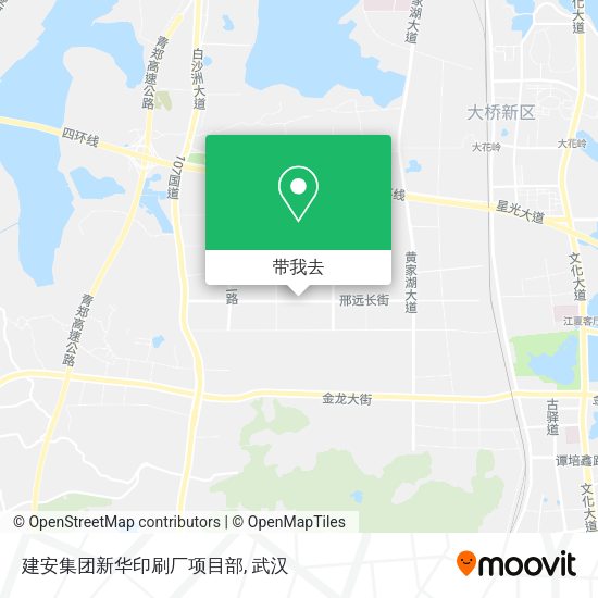 建安集团新华印刷厂项目部地图