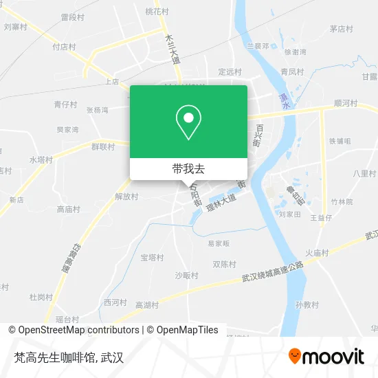 梵高先生咖啡馆地图