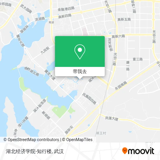 湖北经济学院-知行楼地图