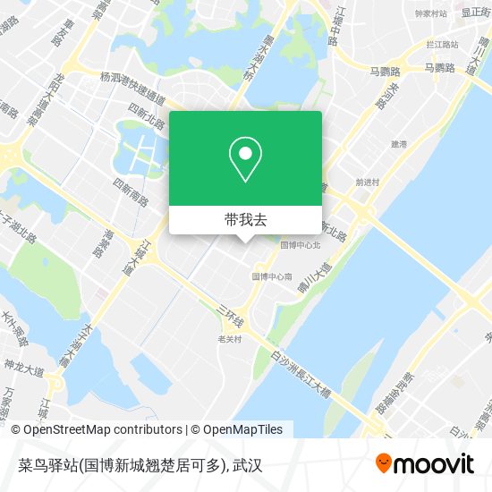 菜鸟驿站(国博新城翘楚居可多)地图