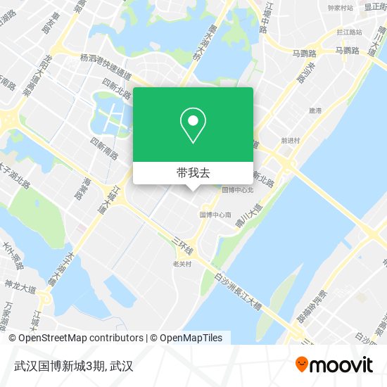 武汉国博新城3期地图
