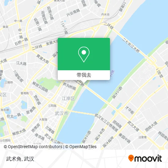 武术角地图