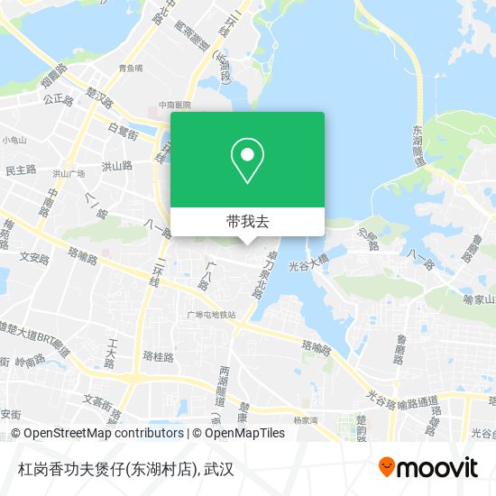 杠岗香功夫煲仔(东湖村店)地图