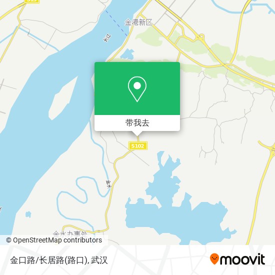 金口路/长居路(路口)地图