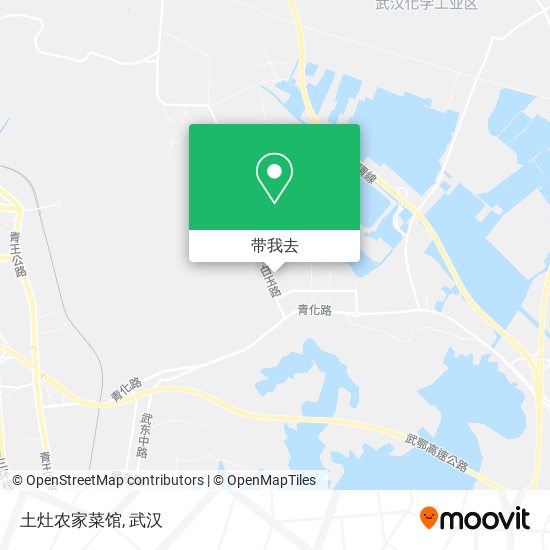 土灶农家菜馆地图