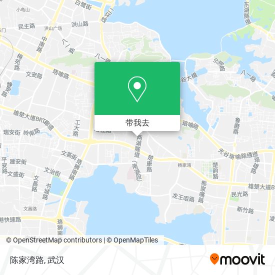陈家湾路地图