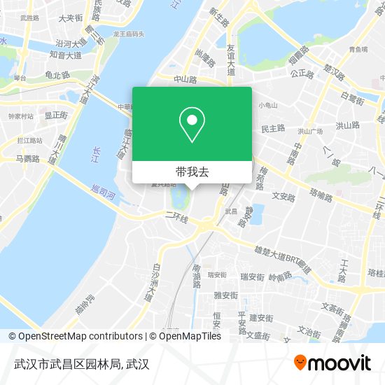 武汉市武昌区园林局地图