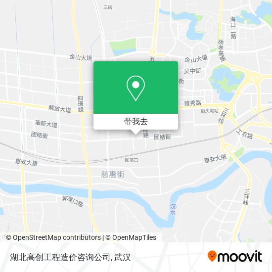 湖北高创工程造价咨询公司地图