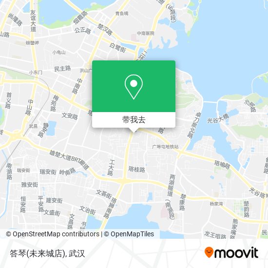 答琴(未来城店)地图