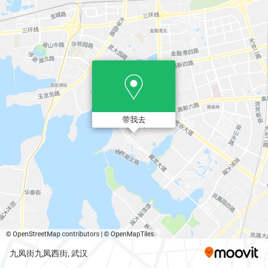 九凤街九凤西街地图