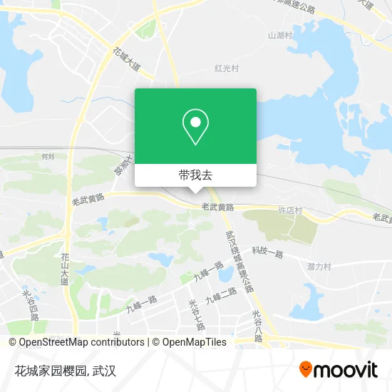 花城家园樱园地图