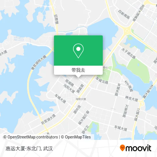 惠远大厦-东北门地图